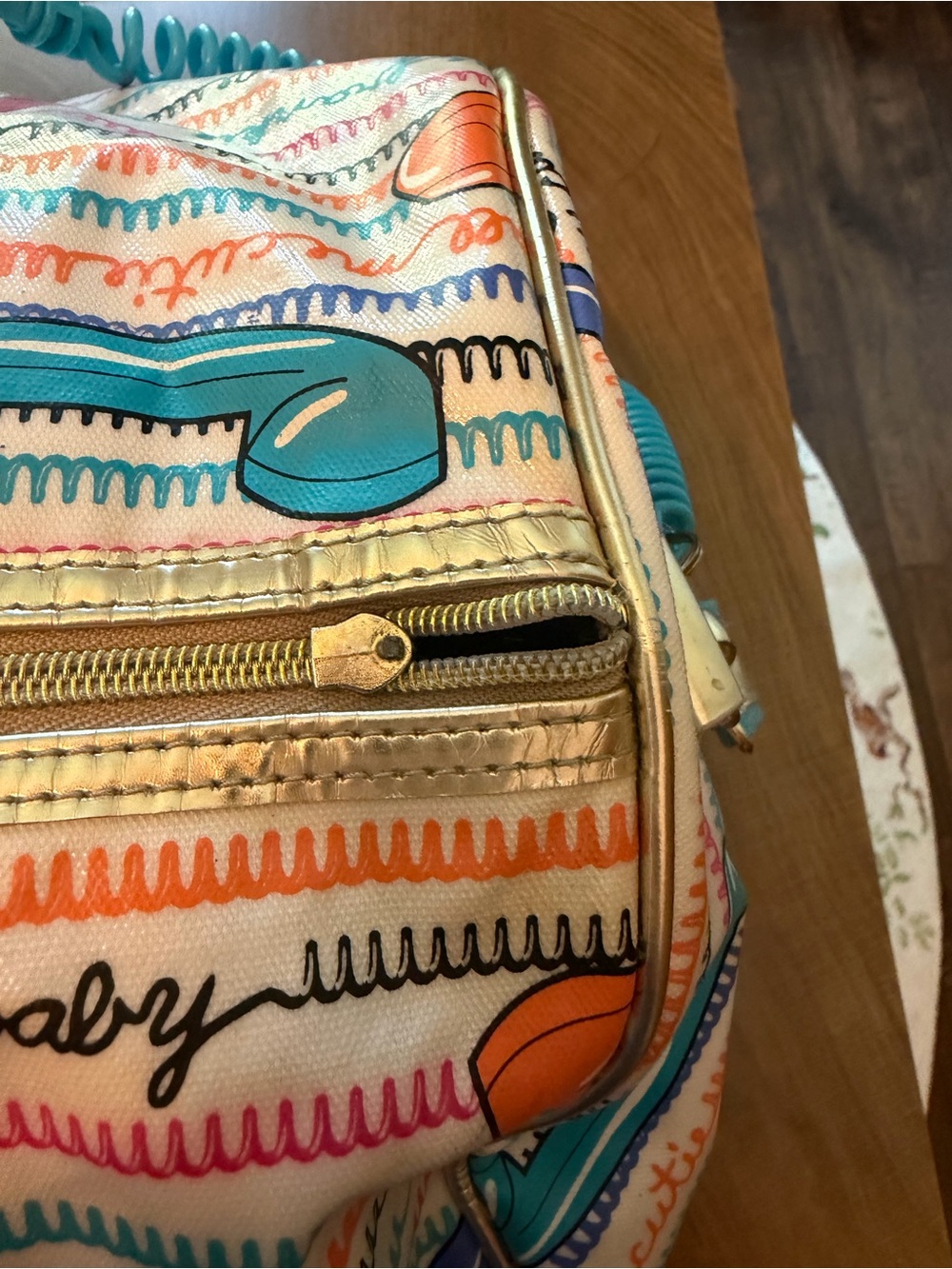 Betseyville by Betsey Johnson “Call Me” duffel bag - Picture 8 of 12